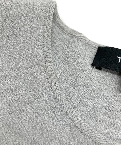 theory（セオリー）theory (セオリー) Wooster Crepe Knit Fitted ブルー サイズ:Sの古着・服飾アイテム