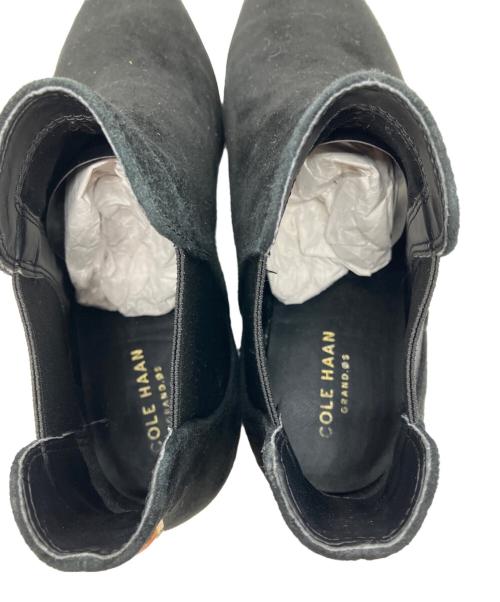 COLE HAAN（コールハーン）COLE HAAN (コールハーン) スウェードサイドゴアブーツ ブラック サイズ:表記なしの古着・服飾アイテム