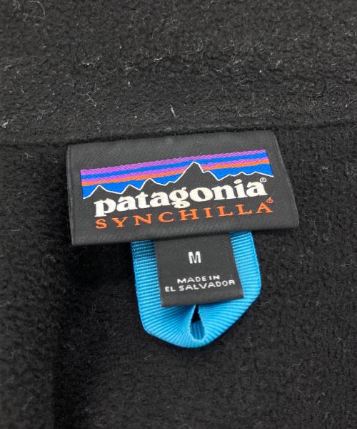 Patagonia（パタゴニア）Patagonia (パタゴニア) シンチラフリースベスト ブラック サイズ:Mの古着・服飾アイテム