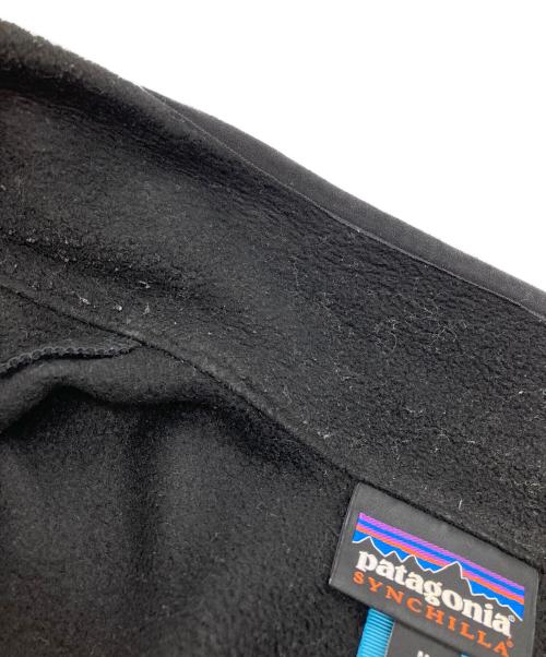 Patagonia（パタゴニア）Patagonia (パタゴニア) シンチラフリースベスト ブラック サイズ:Mの古着・服飾アイテム