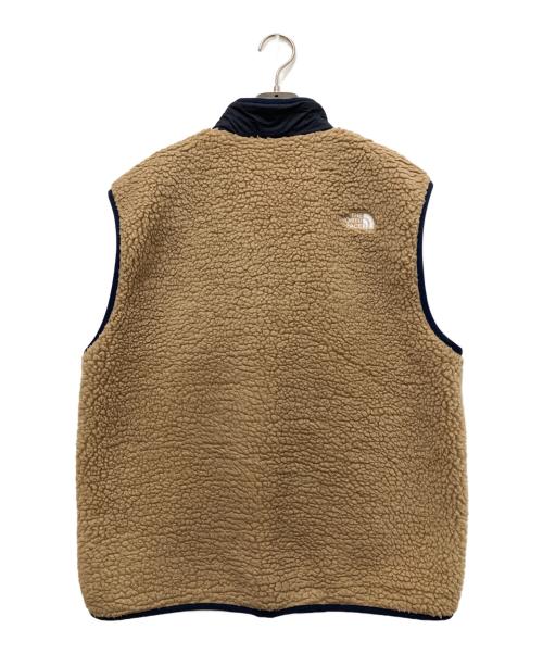 THE NORTH FACE（ザ ノース フェイス）THE NORTH FACE (ザ ノース フェイス) リバーシブルエクストリームパイルベスト ブラウン サイズ:Lの古着・服飾アイテム