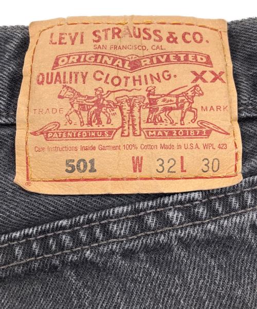 LEVI'S（リーバイス）LEVI'S (リーバイス) 501デニムパンツ ブラック サイズ:W32×L30の古着・服飾アイテム
