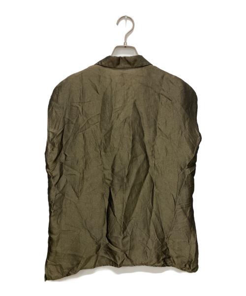 KIJI（キジ）KIJI (キジ) ノースリーブシャツ オリーブ サイズ:2の古着・服飾アイテム