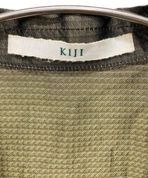 KIJI（キジ）KIJI (キジ) ノースリーブシャツ オリーブ サイズ:2の古着・服飾アイテム