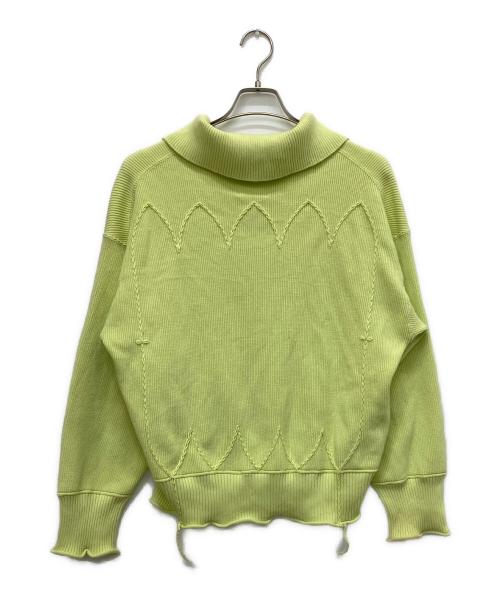 METHO（メソ）METHO (メソ) ドライバーズニット グリーン サイズ:記載なしの古着・服飾アイテム