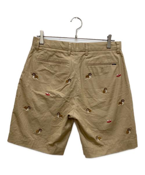 POLO RALPH LAUREN（ポロ・ラルフローレン）POLO RALPH LAUREN (ポロ・ラルフローレン) ハーフパンツ ベージュ サイズ:Mの古着・服飾アイテム