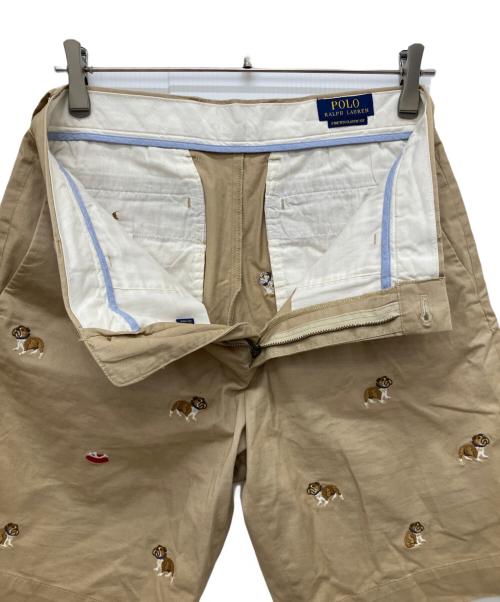 POLO RALPH LAUREN（ポロ・ラルフローレン）POLO RALPH LAUREN (ポロ・ラルフローレン) ハーフパンツ ベージュ サイズ:Mの古着・服飾アイテム