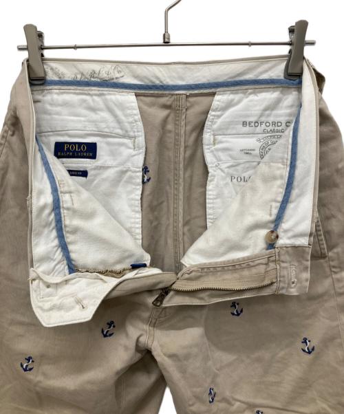 POLO RALPH LAUREN（ポロ・ラルフローレン）POLO RALPH LAUREN (ポロ・ラルフローレン) ハーフパンツ ベージュ サイズ:W32の古着・服飾アイテム