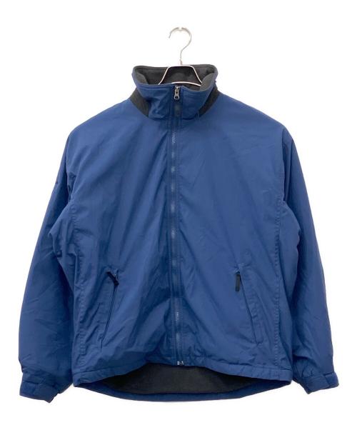 Columbia（コロンビア）Columbia (コロンビア) 裏フリースナイロンジャケット ブルー サイズ:Mの古着・服飾アイテム