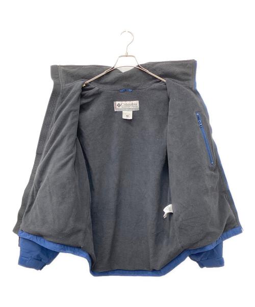 Columbia（コロンビア）Columbia (コロンビア) 裏フリースナイロンジャケット ブルー サイズ:Mの古着・服飾アイテム