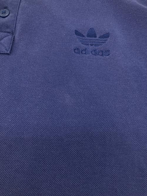 adidas（アディダス）adidas (アディダス) 80sポロシャツ ブルー サイズ:Lの古着・服飾アイテム