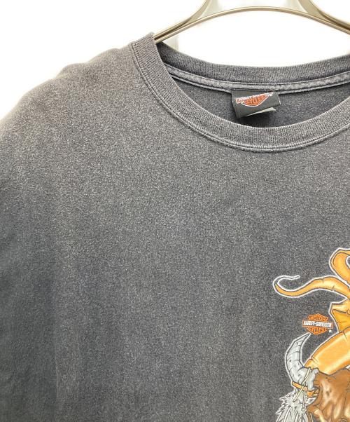 HARLEY-DAVIDSON（ハーレーダビッドソン）HARLEY-DAVIDSON (ハーレーダビッドソン) プリントTシャツ ブラック サイズ:不明の古着・服飾アイテム