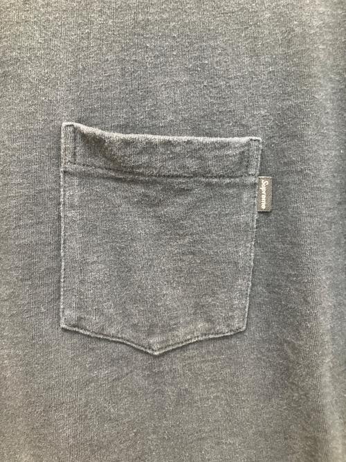SUPREME（シュプリーム）Supreme (シュプリーム) ポケットTシャツ ブラック サイズ:Lの古着・服飾アイテム
