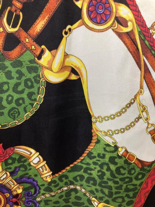 &ellecy（アンドエルシー）&ELLECY (アンドエルシー) 総柄シャツ ブラック サイズ:Mの古着・服飾アイテム
