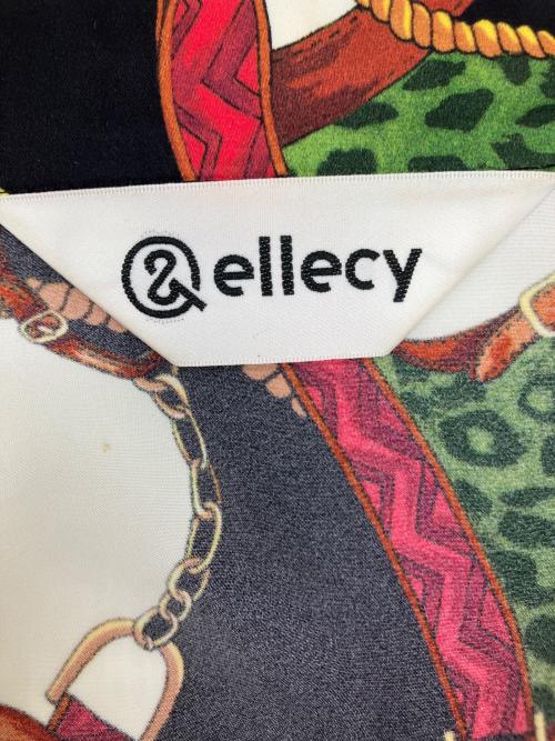 &ellecy（アンドエルシー）&ELLECY (アンドエルシー) 総柄シャツ ブラック サイズ:Mの古着・服飾アイテム