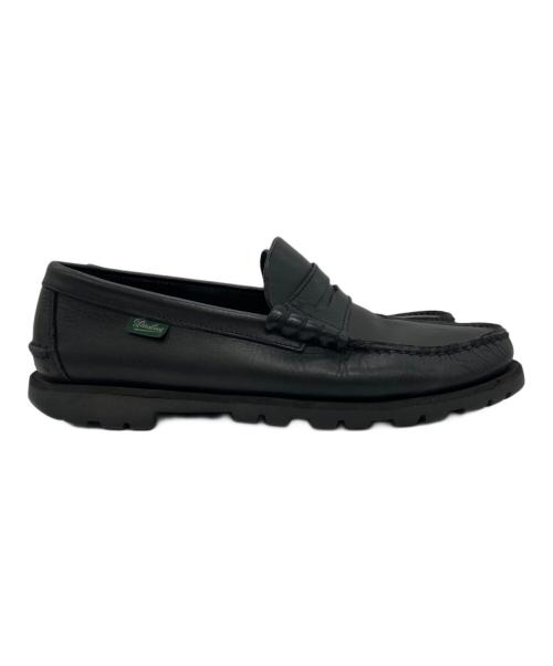 PARABOOT（パラブーツ）PARABOOT (パラブーツ) モカシンコインローファー ブラック サイズ:6の古着・服飾アイテム