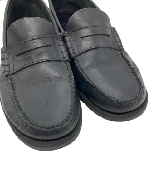 PARABOOT（パラブーツ）PARABOOT (パラブーツ) モカシンコインローファー ブラック サイズ:6の古着・服飾アイテム