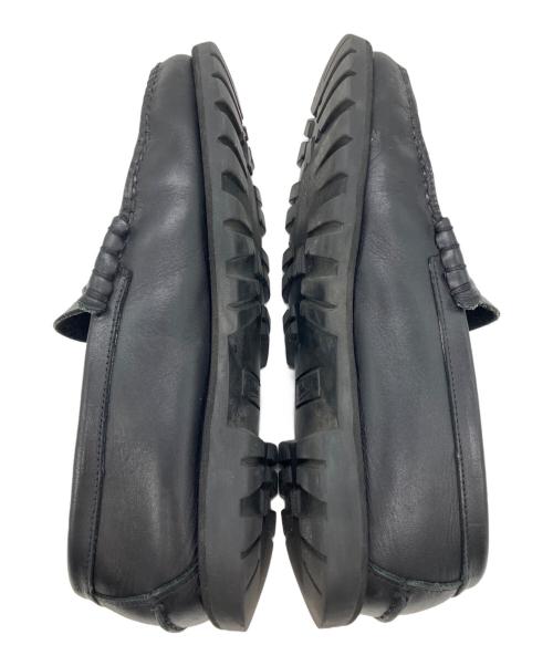 PARABOOT（パラブーツ）PARABOOT (パラブーツ) モカシンコインローファー ブラック サイズ:6の古着・服飾アイテム