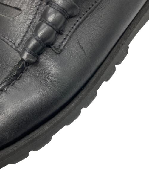 PARABOOT（パラブーツ）PARABOOT (パラブーツ) モカシンコインローファー ブラック サイズ:6の古着・服飾アイテム