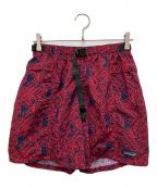 Patagoniaパタゴニア）の古着「River Shorts カヤック柄 ショートパンツ」｜レッド