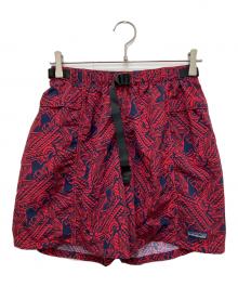 Patagonia（パタゴニア）の古着「River Shorts カヤック柄 ショートパンツ」｜レッド