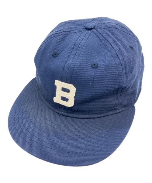 EBBETS FIELD FLANNELS（エベッツフィールドフランネルズ）EBBETS FIELD FLANNELS (エベッツフィールドフランネルズ) キャップ ネイビーの古着・服飾アイテム