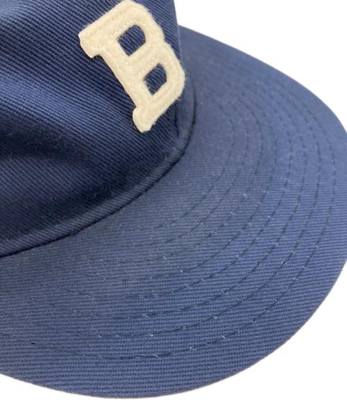 EBBETS FIELD FLANNELS（エベッツフィールドフランネルズ）EBBETS FIELD FLANNELS (エベッツフィールドフランネルズ) キャップ ネイビーの古着・服飾アイテム