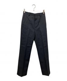 LOEFF（ロエフ）の古着「トロピカルウール ボンタン パンツ」｜ブラック