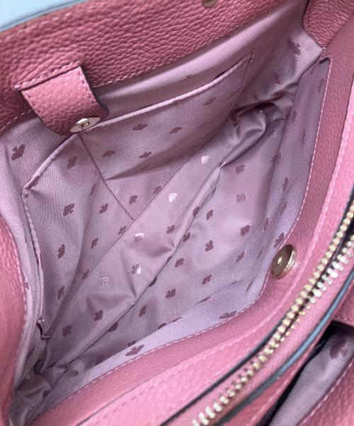 Kate Spade（ケイトスペード）Kate Spade (ケイトスペード) レイラ ミディアムサッチェル 2way ハンドバッグ ピンクの古着・服飾アイテム