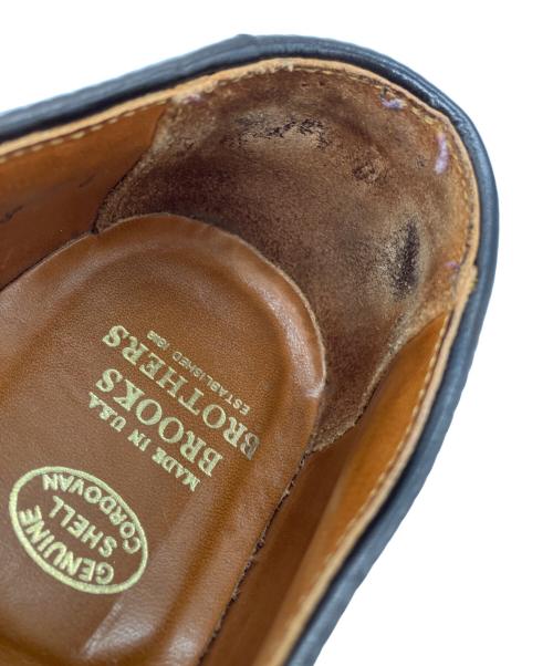 BROOKS BROTHERS（ブルックスブラザーズ）BROOKS BROTHERS (ブルックスブラザーズ) シェルコードバンタッセルローファー ブラウン サイズ:6 1/2Eの古着・服飾アイテム