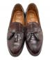 中古・古着 BROOKS BROTHERS (ブルックスブラザーズ) シェルコードバンタッセルローファー ブラウン サイズ:6 1/2E：70000円