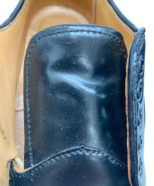 BROOKS BROTHERS（ブルックスブラザーズ）BROOKS BROTHERS (ブルックスブラザーズ) シェルコードバンプレーントゥシューズ ブラック サイズ:6 1/2Dの古着・服飾アイテム