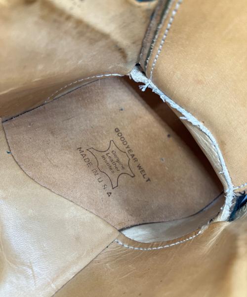 BROOKS BROTHERS（ブルックスブラザーズ）BROOKS BROTHERS (ブルックスブラザーズ) シェルコードバンプレーントゥシューズ ブラック サイズ:6 1/2Dの古着・服飾アイテム