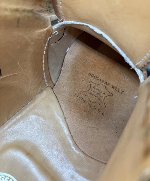 BROOKS BROTHERS（ブルックスブラザーズ）BROOKS BROTHERS (ブルックスブラザーズ) シェルコードバンプレーントゥシューズ ブラック サイズ:6 1/2Dの古着・服飾アイテム