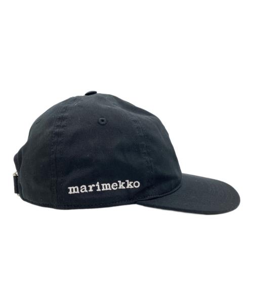 marimekko（マリメッコ）marimekko (マリメッコ) Krasta Solid cap ブラックの古着・服飾アイテム
