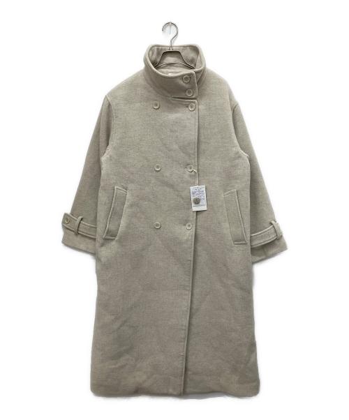 UNGRID（アングリッド）Ungrid (アングリッド) スタンドカラールーズコート ベージュ サイズ:S 未使用品の古着・服飾アイテム