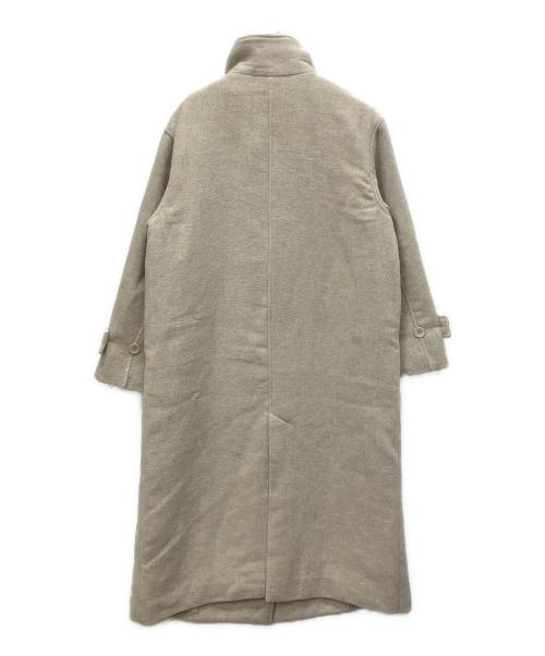 UNGRID（アングリッド）Ungrid (アングリッド) スタンドカラールーズコート ベージュ サイズ:S 未使用品の古着・服飾アイテム