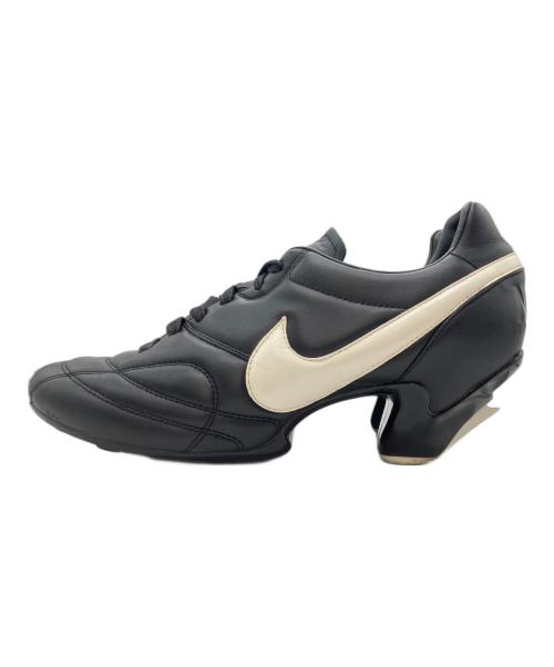 COMME des GARCONS（コムデギャルソン）COMME des GARCONS (コムデギャルソン) NIKE (ナイキ) PREMIER レザープレミアヒールキルティングスニーカー ブラック サイズ:25の古着・服飾アイテム
