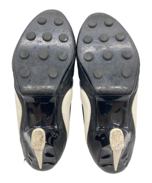 COMME des GARCONS（コムデギャルソン）COMME des GARCONS (コムデギャルソン) NIKE (ナイキ) PREMIER レザープレミアヒールキルティングスニーカー ブラック サイズ:25の古着・服飾アイテム
