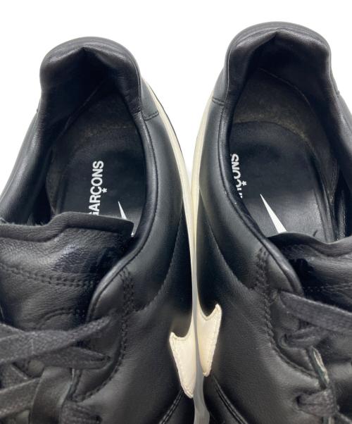 COMME des GARCONS（コムデギャルソン）COMME des GARCONS (コムデギャルソン) NIKE (ナイキ) PREMIER レザープレミアヒールキルティングスニーカー ブラック サイズ:25の古着・服飾アイテム
