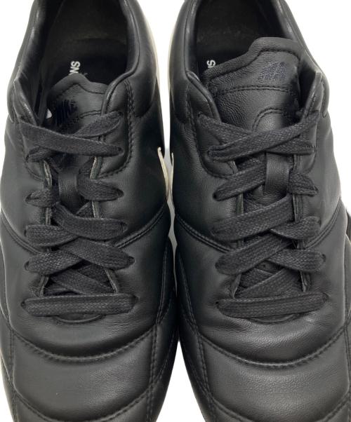 COMME des GARCONS（コムデギャルソン）COMME des GARCONS (コムデギャルソン) NIKE (ナイキ) PREMIER レザープレミアヒールキルティングスニーカー ブラック サイズ:25の古着・服飾アイテム