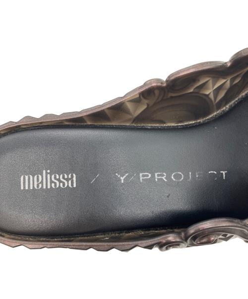 Y. PROJECT（ワイプロジェクト）Y. PROJECT (ワイプロジェクト) malissa ロココ装飾シンデレラ スリッパ ブラウン サイズ:24㎝の古着・服飾アイテム