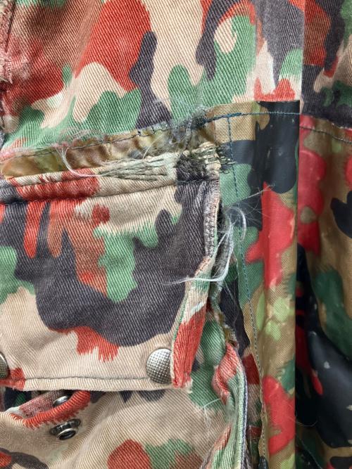 SWISS ARMY（スイスアーミー）SWISS ARMY (スイスアーミー) M-70アルペンカモオーバーオール ブラウン サイズ:不明の古着・服飾アイテム