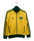 adidasアディダス）の古着「トラックジャケット」｜イエロー×グリーン