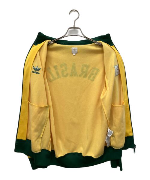 adidas（アディダス）adidas (アディダス) トラックジャケット イエロー×グリーン サイズ:Lの古着・服飾アイテム