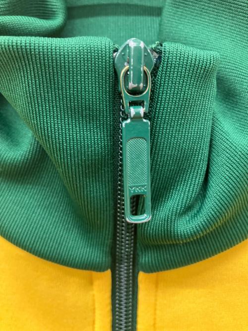 adidas（アディダス）adidas (アディダス) トラックジャケット イエロー×グリーン サイズ:Lの古着・服飾アイテム
