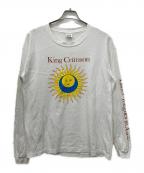 anvilアンヴィル）の古着「King Crimson 太陽と戦慄 長袖tシャツ」｜ホワイト
