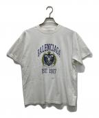 BALENCIAGAバレンシアガ）の古着「Tシャツ」｜ホワイト