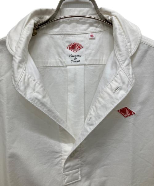 DANTON（ダントン）DANTON (ダントン) OXFORD半袖シャツ ホワイト サイズ:36の古着・服飾アイテム