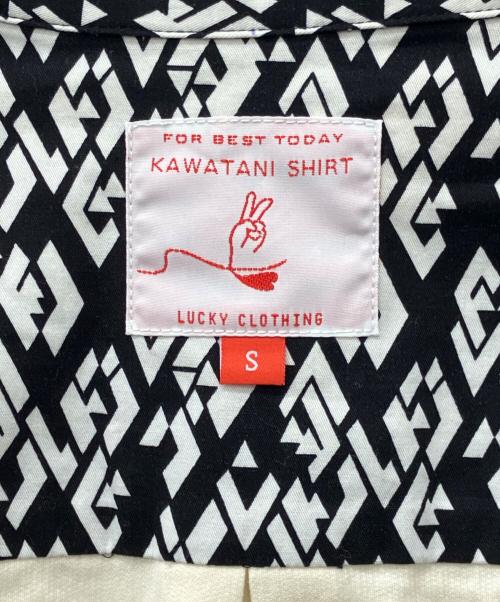 KAWATANI SHIRT（カワタニシャツ）kawatani shirt (カワタニシャツ) コーデュロイ切替シャツ ベージュ サイズ:S 未使用品の古着・服飾アイテム